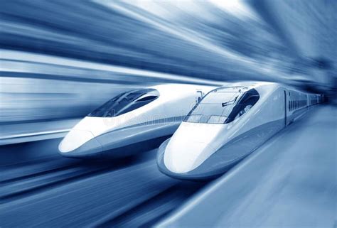 Train speeding. Two modern train speeding with motion blur , #SPONSORED ...