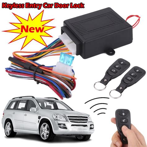 Universal Car Door Lock Vehicle Keyless Entry System Auto Remote ...