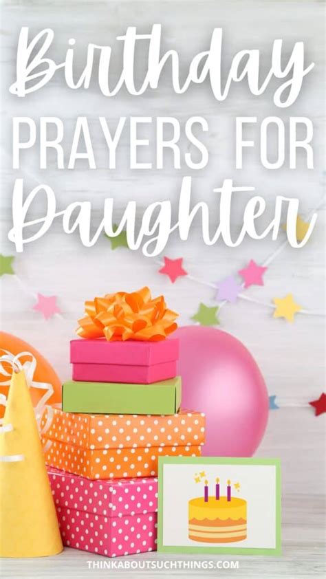 Sweet Birthday Prayers For My Daughter {Plus Images} | Think About Such ...