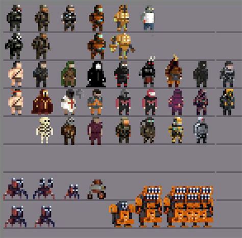 Pixel art character sprites study. Still WIP. Some pixel tweaking ...