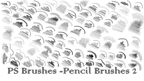 PS7 Brushes Pencil 2 by Dark-Zeblock on DeviantArt