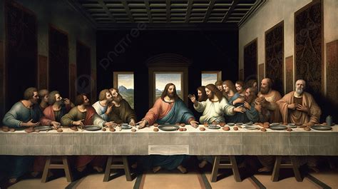 The Last Supper Is A Painting By Leonardo Da Vinci Background, Picture ...