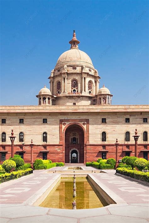 Rashtrapati Bhavan Is The Official Home Of The President Of India Photo ...