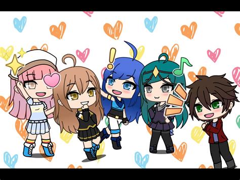 The Krew In Gacha Life! | ItsFunneh: Sσυℓ Of Pσтαтσѕ Amino