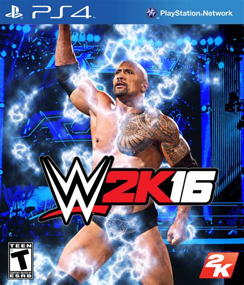 WWE 2K16 Cover - The Rock by wwe-xtreme on DeviantArt