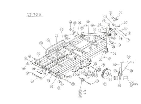 trailer parts diagram - Wiring Diagram and Schematics