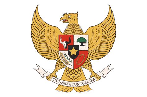 Arti Warna Kuning Pada Lambang Garuda Pancasila Emas Antam Batik - IMAGESEE