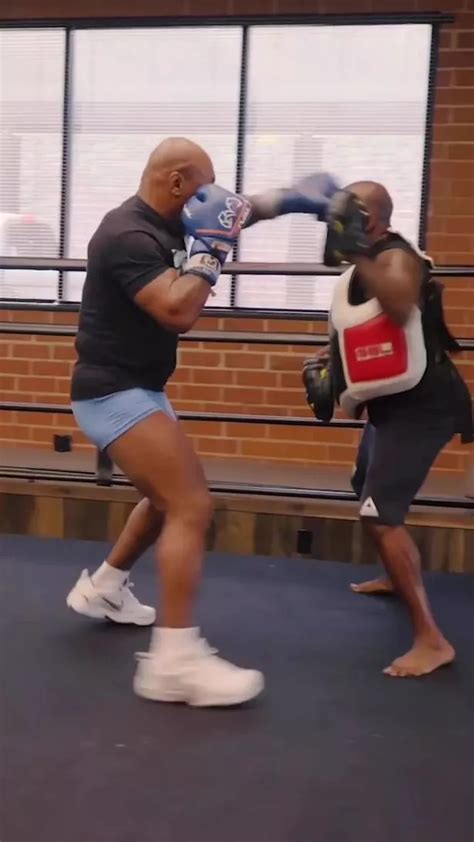 Mike Tyson shows he's 'still the King' with ferocious new sparring ...