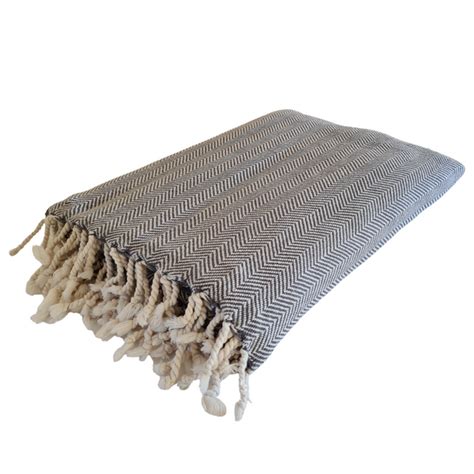 Large Throw Herringbone – The Soft Cotton Shop