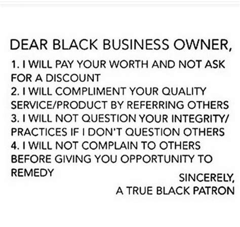 Dear Black Business Owner, | Sassy quotes, Inspirational quotes, Black ...