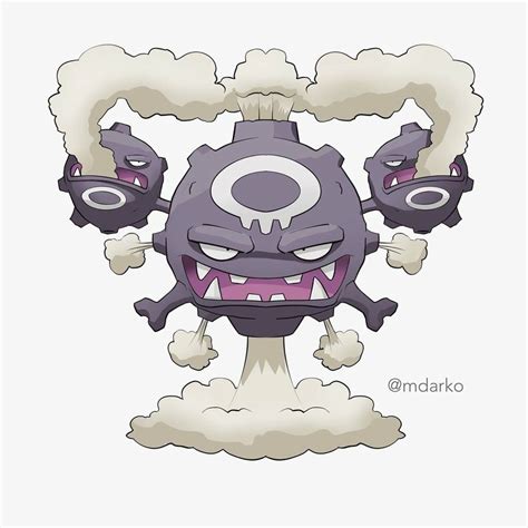 Pokemon Weezing Evolution