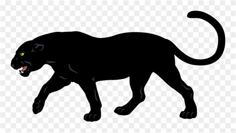 Black Panther Animal Sketch Easy - Easy to use, edit, or change color.