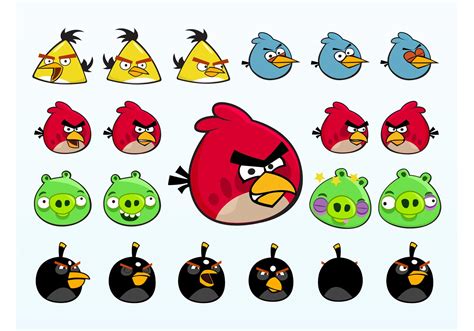 Angry Birds Characters - Download Free Vector Art, Stock Graphics & Images