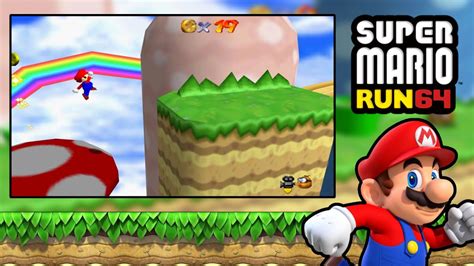 Super Mario Run 64 - Super Mario 64 Rom Hack - YouTube