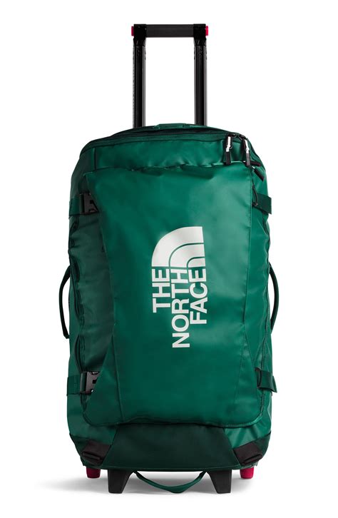 The North Face Rolling Thunder Wheeled Duffle Bag in Green for Men - Lyst