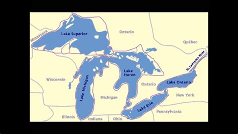 5 Great Lakes Usa Map – Topographic Map of Usa with States