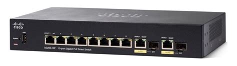 Cisco SG250-10P 10-Port Gigabit PoE Smart Switch - Cisco