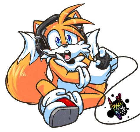 Gamer Tails - Speed Draw by Amuzoreh on @DeviantArt | Arte raposa ...