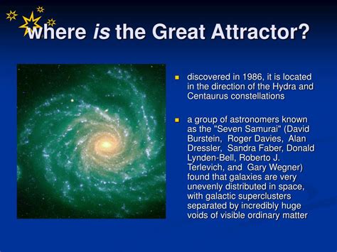 PPT - “the great attractor” PowerPoint Presentation, free download - ID ...