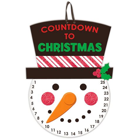 Christmas Countdown Decoration | Countdown 'til Christmas