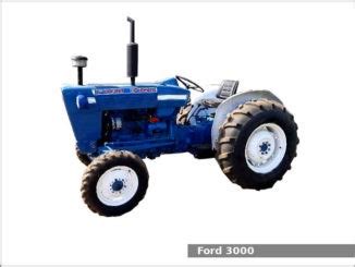 Ford 3000 utility tractor: review and specs - Tractor Specs