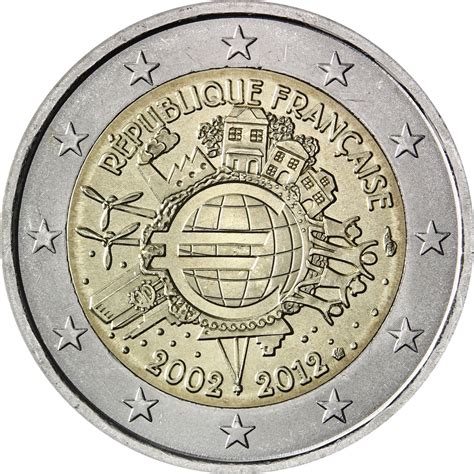 France 2 euro 2012 - 10 years of euro banknotes and coins [eur16621]