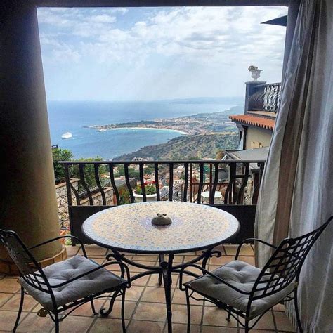 Room with a balcony | Hotel, Taormina, Luxury hotel