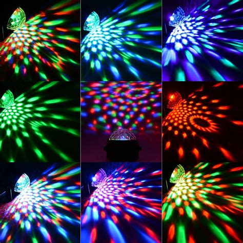 Activated Laser Projector Disco Ball for Christmas Festive Party