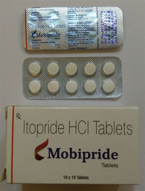 Itopride 50mg Tablets For Analgesics And Pain Relief Medicines, Dose ...