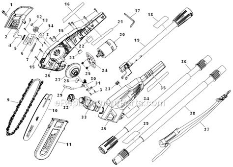 Pole Saw Parts List | Reviewmotors.co