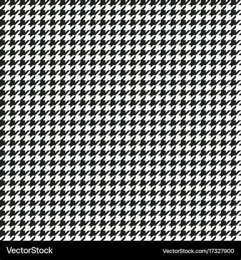 Printable Houndstooth Pattern