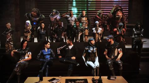 [ME3 Spoilers] Citadel party photo variations : r/masseffect