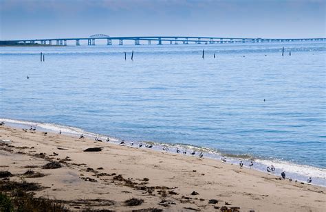 Chesapeake bay bridge, Chesapeake beach, Ocean city beach