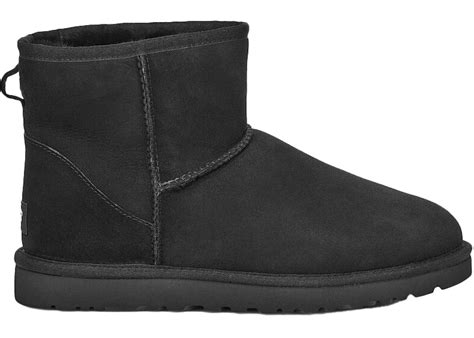 UGG Classic Mini Boot Black Men's - 1002072-BLK - US