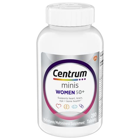 Centrum Minis Silver Women's Multivitamin for Women 50 Plus ...