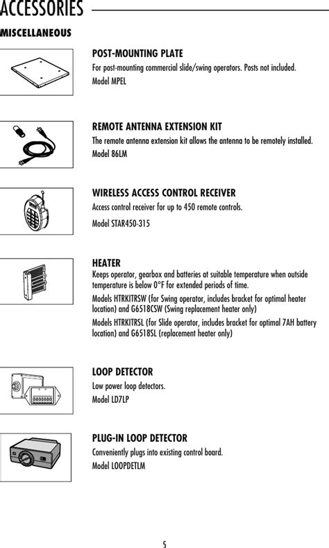 Liftmaster Csl24V Owners Manual USER GUIDE CSL24VH CSW24V CSW24VH