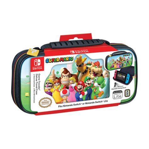 NINTENDO SWITCH DELUXE TRAVEL CASE SUPER MARIO BESKYTTELSESCOVER - Power.dk