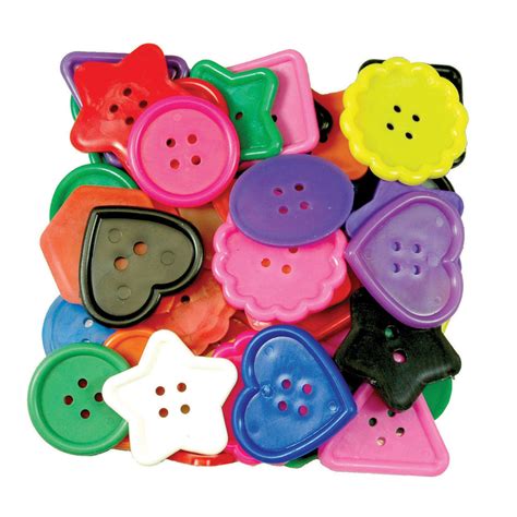 Roylco® Really Big Buttons™, 8 Shapes, 1 lb. - Walmart.com