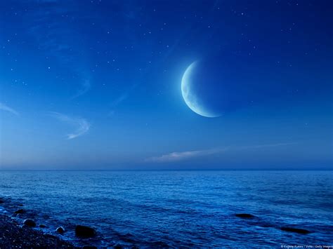 Moonlight ocean-Nature Landscape HD wallpaper Preview | 10wallpaper.com