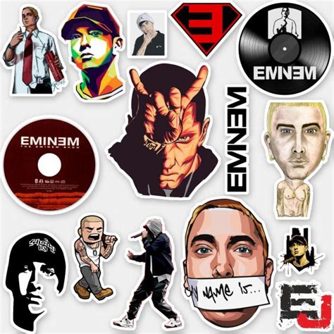 small Eminem stan Stickers | Zazzle.com | Eminem, Cute stickers, Phone ...