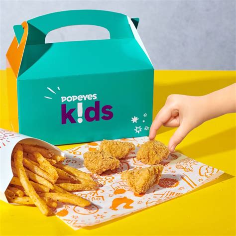 The best treat for kids from @popeyesuae. 4 bites + regular Cajun fries ...