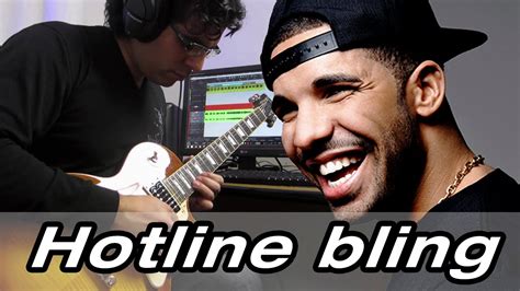 Drake - Hotline Bling Electric Guitar Cover (Instrumental) - YouTube