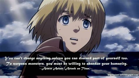 Armin Arlert Attack On Titan Quotes. QuotesGram