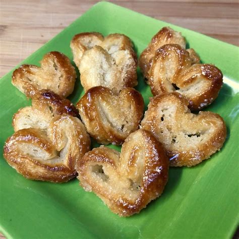 Vegan Palmier Heart Pastries - The Carrot Underground