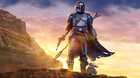 The Mandalorian 4K wallpaper