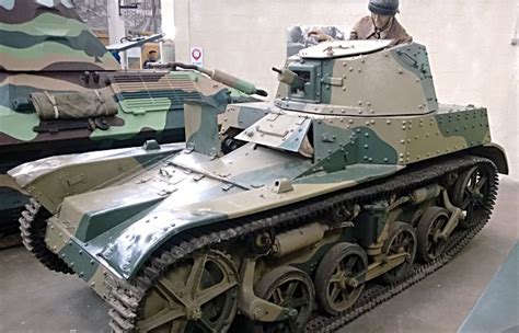 Surviving French AMR 33 WW2 Light Tank - Restored WW2 French Tank Photos