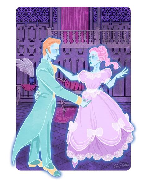 Haunted Mansion Ballroom Dancers | Haunted mansion disneyland, Disney ...