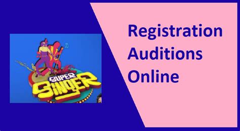 Star Vijay Super Singer 10 Registration 2023 Audition Start Date