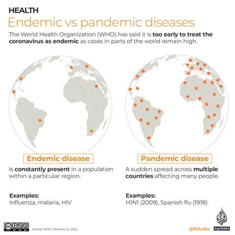 Infographic: Endemic vs pandemic diseases | Infographic News - WireFan ...