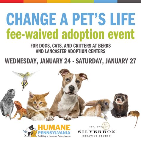 Humane Pennsylvania Celebrates National Change A Pet’s Life Day By ...